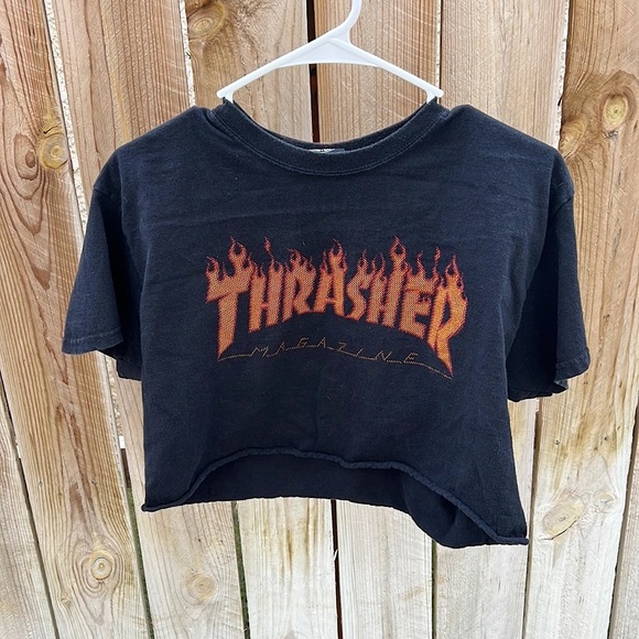 Thrasher Tops - Thrasher Crop Top